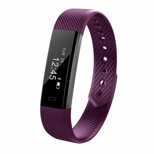 SmartFit Slim Fitness Tracker – Waterproof Activity Monitor Smart Watch with Heart Rate & Sleep Tracking