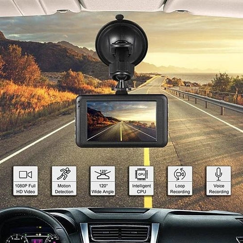 Premium 1080P Dash Cam - G-Sensor & Loop Recording Car Camera