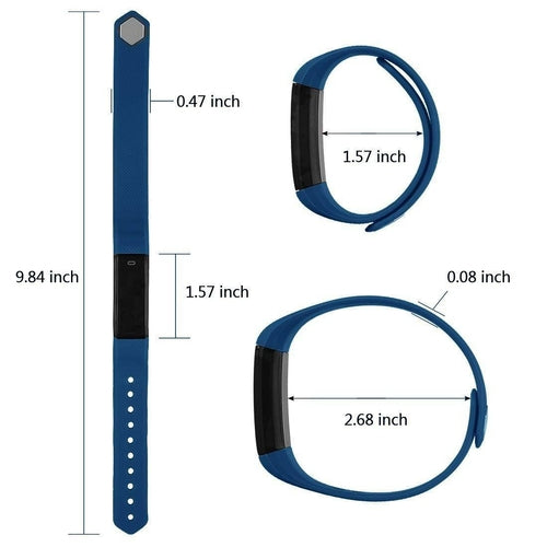 SmartFit Slim Fitness Tracker – Waterproof Activity Monitor Smart Watch with Heart Rate & Sleep Tracking