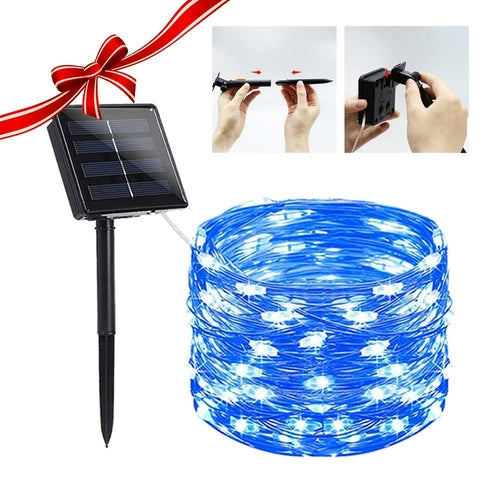 Ambiance Master: Solar Crystal Globe String Lights - 8 Modes for Enchanting Garden & Home Décor