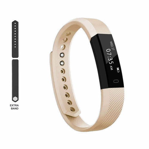 SmartFit Slim Fitness Tracker – Waterproof Activity Monitor Smart Watch with Heart Rate & Sleep Tracking