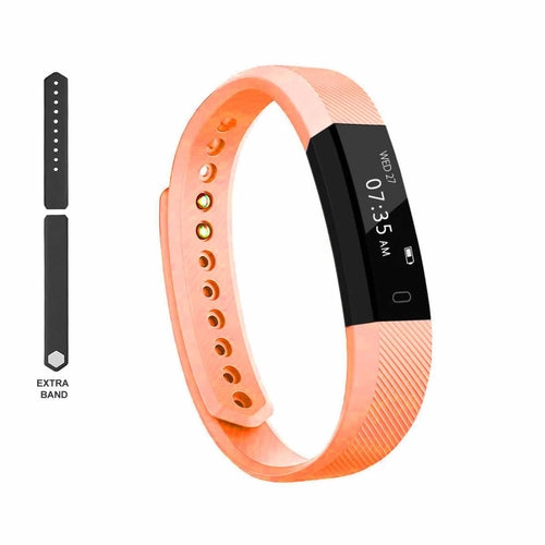 SmartFit Slim Fitness Tracker – Waterproof Activity Monitor Smart Watch with Heart Rate & Sleep Tracking